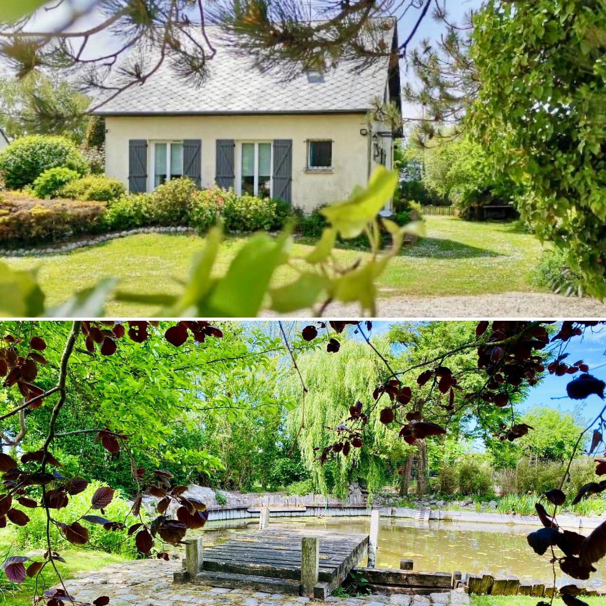 le gîte de Martine Lancheres Exterior foto